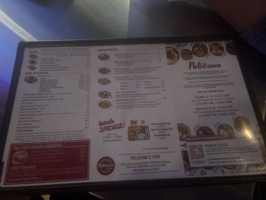 Menu photo 7 Pelicana Chicken Atlanta, GA Menu photo 7 Pelicana Chicken Atlanta, GA