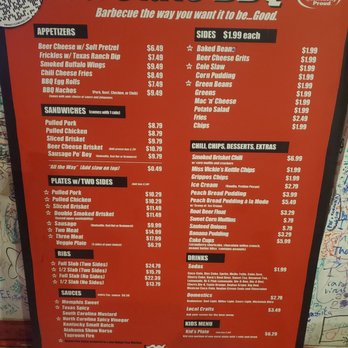 Red State BBQ - Menu - Barbeque Near Me - Lexington, Kentucky Red State BBQ - Menu - Barbeque Near Me - Lexington, Kentucky
