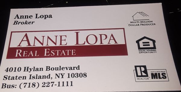 Anne Lopa Real Estate 4010 Hylan Blvd Staten Island Ny Real Estate Agents Mapquest