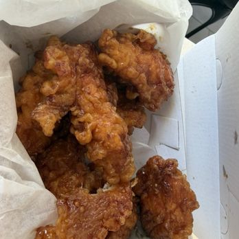 bb.q Chicken North Quincy - Boneless wings with Honey Garlic sauce - Chicken Shop Near Me - Quincy, Massachusetts bb.q Chicken North Quincy - Boneless wings with Honey Garlic sauce - Chicken Shop Near Me - Quincy, Massachusetts