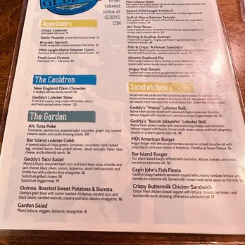 Geddy's - Seafood Near Me - Bar Harbor, Maine Geddy's - Seafood Near Me - Bar Harbor, Maine
