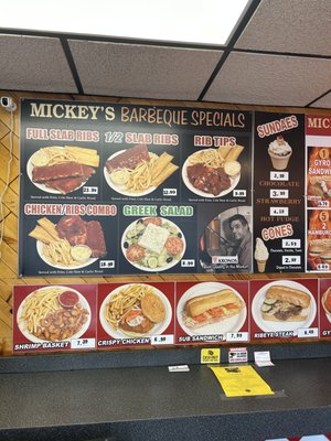Menu photo 1 Mickey's Hot Dogs Worth, IL