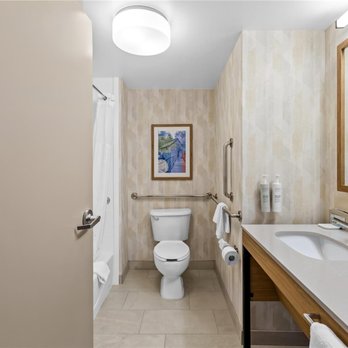 Hampton Inn Carrollton - Guest room bath - Hotels Near Me - Carrollton, Georgia Hampton Inn Carrollton - Guest room bath - Hotels Near Me - Carrollton, Georgia