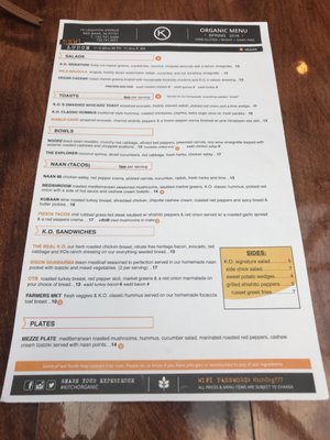 Menu photo 2 KITCH Organic Red Bank, NJ