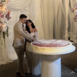 Italian style wedding cake