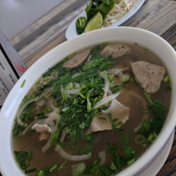 Pho Noon - Pho Tai, Bo vien ( rare steak and beef balls) - Vietnamese Near Me - San Bernardino, California Pho Noon - Pho Tai, Bo vien ( rare steak and beef balls) - Vietnamese Near Me - San Bernardino, California