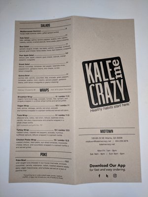 Menu photo 7 Kale Me Crazy Atlanta, GA