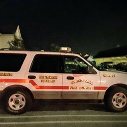Swedesburg Volunteer Fire Co - Illegally parked on private property.