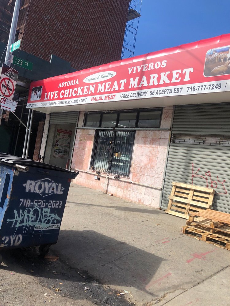ASTORIA LIVE POULTRY & MEAT Meat Shops 3137 20th Ave, Astoria, NY