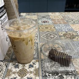 Biscoff Iced Latte