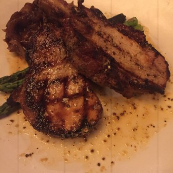 Saint & Second - Salmon Creek Smoked Pork Chops (A bit salty for my taste) - New American Near Me - Long Beach, California Saint & Second - Salmon Creek Smoked Pork Chops (A bit salty for my taste) - New American Near Me - Long Beach, California
