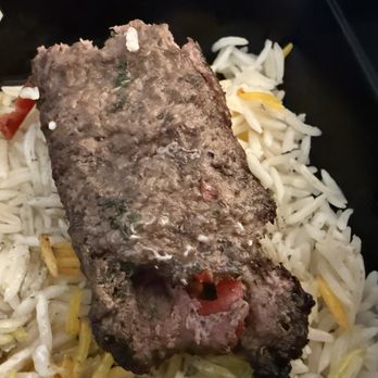 Kebab Land - Beef kabob - outside ok. - Hookah Bars Near Me - Houston, Texas