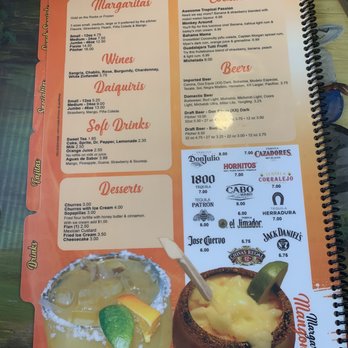 Fiesta Grill 2 - Menu - Mexican Near Me - Pendleton, South Carolina
