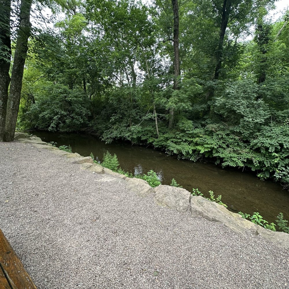 Creekside seating/picnic tables Creekside seating/picnic tables