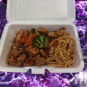 Tokyo Harbor - Chicken and Shrimp Hibachi combo! - Sushi Bars Near Me - Plano, Texas