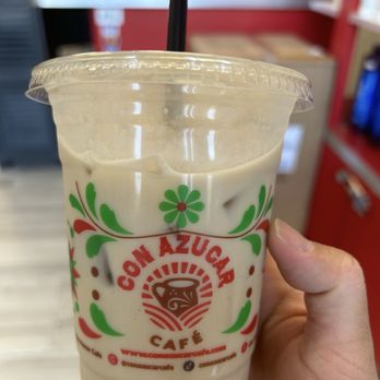 Con Azucar Cafe - Chai tea latte. Asked for less sweet and they got it just right! - Juice Bars & Smoothies Near Me - San Jose, California