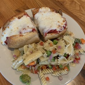 Photo of Pazzo's Pizzeria - Avon, CO, United States. Eggplant parm sandwich