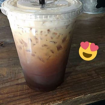 Blk Dot Coffee - Sea salt coffee before mixing - Coffee & Tea Near Me - Irvine, California