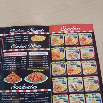 Crown Fried Chicken - menu and prices - Chicken Wings Near Me - Kissimmee, Florida