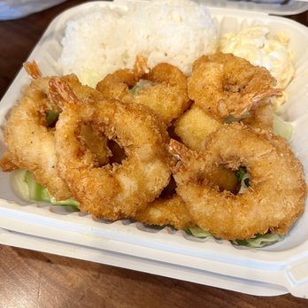 Ono Hawaiian BBQ - Crispy Shrimp Plate - Hawaiian Near Me - Sacramento, California Ono Hawaiian BBQ - Crispy Shrimp Plate - Hawaiian Near Me - Sacramento, California