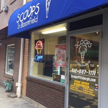 Scoops in Bloomfield - Exterior. - Ice Cream & Frozen Yogurt Near Me - Pittsburgh, Pennsylvania Scoops in Bloomfield - Exterior. - Ice Cream & Frozen Yogurt Near Me - Pittsburgh, Pennsylvania