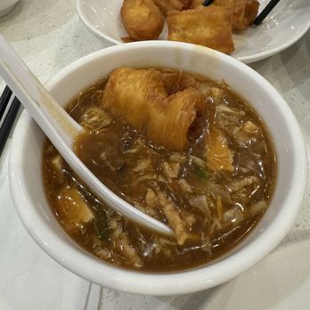 Jiang Nan Spring - Hot & Sour Soup w.Fried Dough- - Chinese Near Me - Alhambra, California