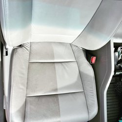 FINISH RESCUE - Before and after. Leather clean and protect