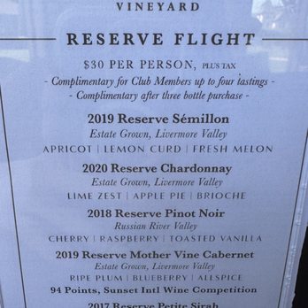 Concannon Vineyard - Wine Tasting Room Near Me - Livermore, California