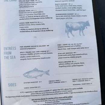 Downriggers - Menu - American Near Me - Friday Harbor, Washington Downriggers - Menu - American Near Me - Friday Harbor, Washington