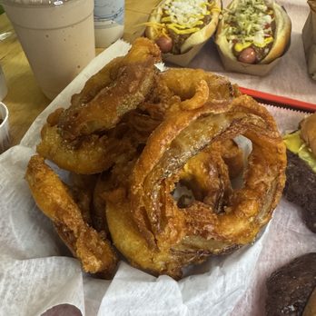 One Stop Coney Shop - Onion rings - Hot Dogs Near Me - Grand Rapids, Michigan
