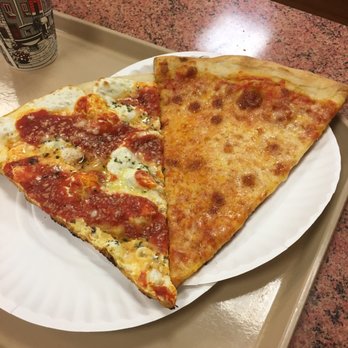 Nino's Pizza - Two slices,not too hot, to stay. - Pizza Near Me - Brooklyn, New York
