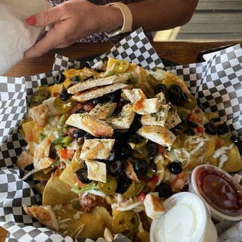 Fish Camp - Pulled chicken macho nachos - New American Near Me - Key West, Florida