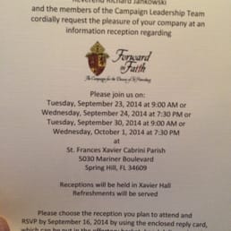 St Frances Cabrini Catholic Church Churches 5030 Mariner Blvd Spring Hill Fl Phone Number Yelp