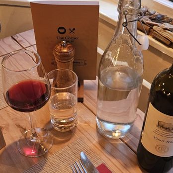 The Corner House - Water, wine and delightful view out - Restaurants Near Me - Ludlow, SHR