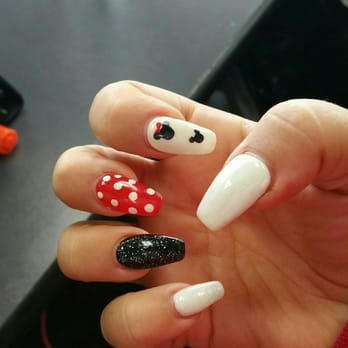Professional Nails - Minnie mouse nails for my baby's birthday partydone by Kim. Almost a week old & they still are fresh! - Nail Salons Near Me - Laguna Hills, California Professional Nails - Minnie mouse nails for my baby's birthday partydone by Kim. Almost a week old & they still are fresh! - Nail Salons Near Me - Laguna Hills, California