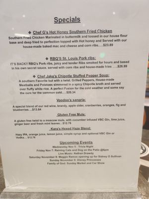 Menu photo 8 Voodoo Brewing Valrico, FL Menu photo 8 Voodoo Brewing Valrico, FL