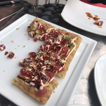 Yumi - Tuna pizza - Sushi Bars Near Me - Sea Bright, New Jersey Yumi - Tuna pizza - Sushi Bars Near Me - Sea Bright, New Jersey