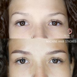 Aun Lee Permanent Makeup - Machine Hair Strokes