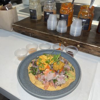 Holbox - Kanpachi & Uni Tostada - Latin American Near Me - Los Angeles, California