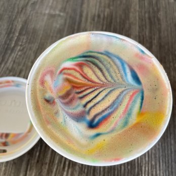 CFS Coffee - Lavender rainbow latte - Coffee & Tea Near Me - Orlando, Florida CFS Coffee - Lavender rainbow latte - Coffee & Tea Near Me - Orlando, Florida