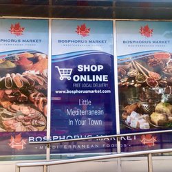Bosphorus Market - Exterior of Brand New Bosphorus Turkish Market. The inside is super clean shiny and new.