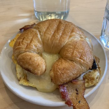 Locals Only - The Classic Egg Sandwich on a croissant! - Breakfast & Brunch Near Me - Rochester, New York