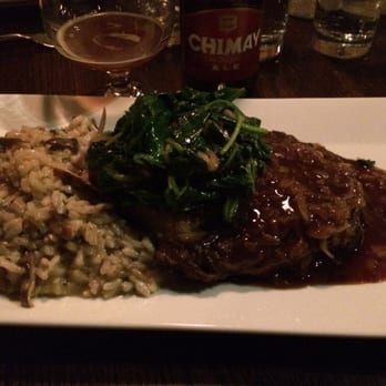 Citrus Restaurant - Ribeye w/ Risotto - Bars Near Me - Milford, Connecticut