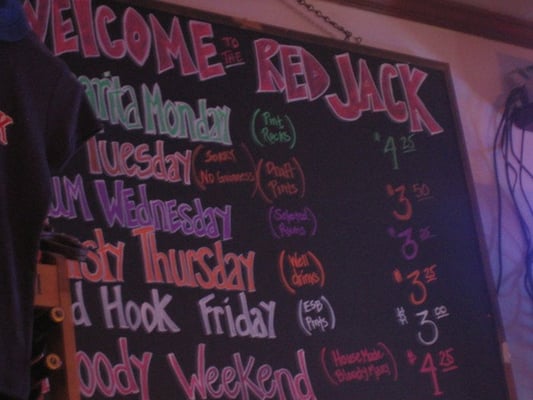 Menu photo 3 The Red Jack Saloon San Francisco, CA Menu photo 3 The Red Jack Saloon San Francisco, CA