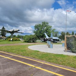 Air Defence Museum - A different view for the outside airplane exhibit from a different angle
