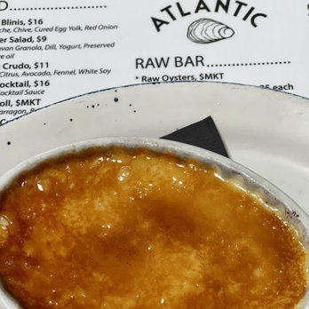 The Atlantic - Put the Lime in the Coconut Creme Brûlée - Seafood Near Me - Virginia Beach, Virginia The Atlantic - Put the Lime in the Coconut Creme Brûlée - Seafood Near Me - Virginia Beach, Virginia
