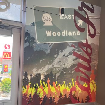 Carl's Jr - the sign for the restaurant - Fast Food Near Me - Woodland, Washington Carl's Jr - the sign for the restaurant - Fast Food Near Me - Woodland, Washington