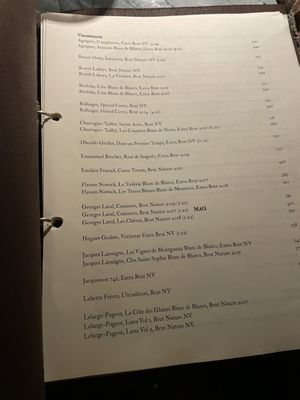 Menu photo 8 Lord's New York, NY