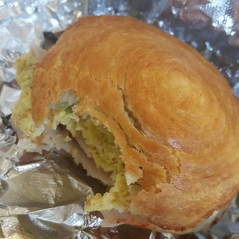 Spreadz - Tried a breakfast croissant sandwich and it was super soft and delicious.. - Sandwiches Near Me - Santa Clara, California