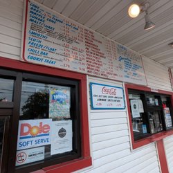Conny's Creamy Cone - Menu and ordering counter